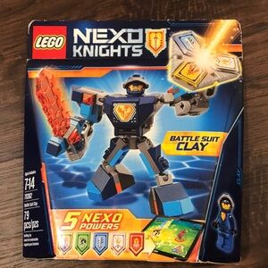 RARE Lego Nexo Knights 70362 Battle Suit Clay NEW IN BOX 🗡